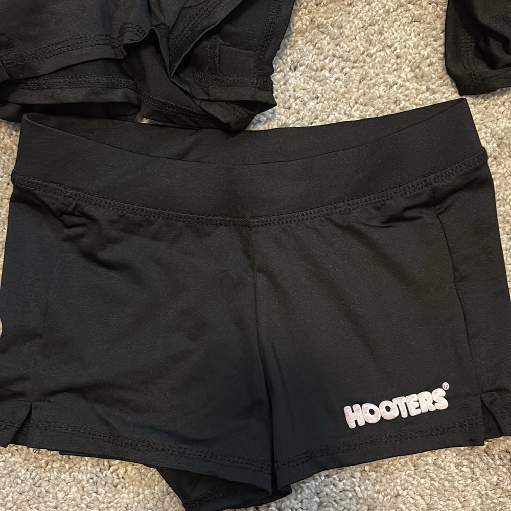 Hooters Uniform Shorts - Black XXXS